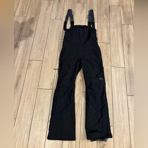REI Co-op Powderbound Insulated Bib Snow Pants - Women's Small Black